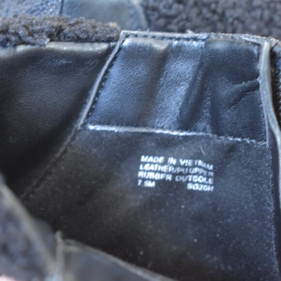 Michael Kors Women Channing Waterproof Black Rain Platform Lug Sole Boots - Picture 10 of 11